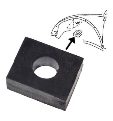 German quality lower body pad body to front axle 17mm