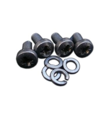 Stainless steel top fixing screws and washers