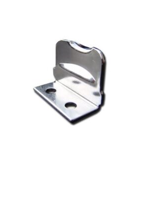 German quality chrome finished stainless 1/4 light catch plate