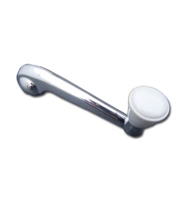 German quality window winder handle with Silver beige knob