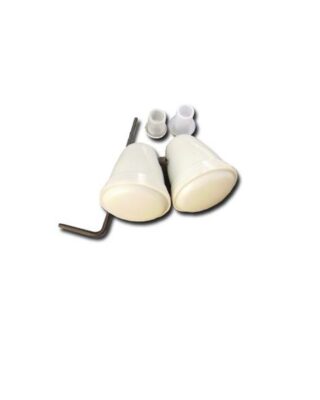 German quality Ivory radio knobs to match dash knobs