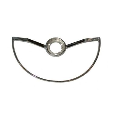 German quality chrome horn ring for OEM style steering wheel