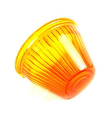 German quality orange bullet indicator lens Ghia