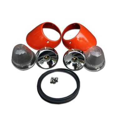 German quality complete bullet indicator units clear Hella lenses