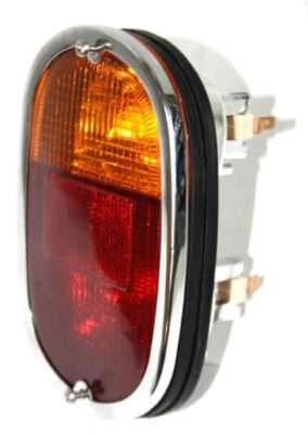 Rear light unit complete orange & red lens