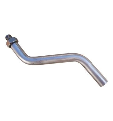 Brushed stainless gearstick extension