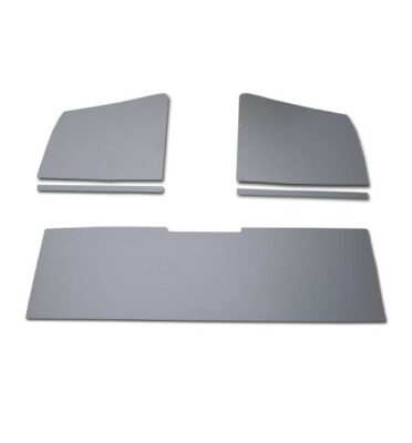 Roof lining set for single cab pick up in ABS textured grey set of 5 55-67
