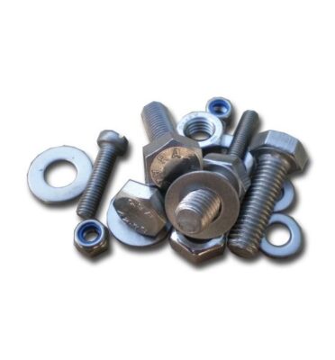 Stainless steel fitting kit for bumper corner plates Bus