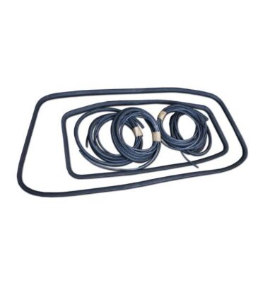 German quality panel van conversion window seal kit 6 windows with black insert