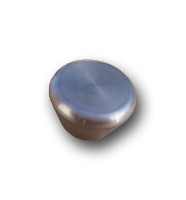 Stainless steel brushed finish dash knob
