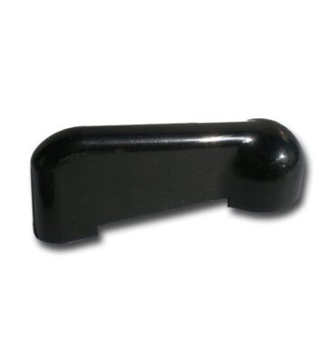 German quality black fresh air flap control knob with screws