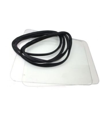 German quality fixed front window seal & glass kit for both sides