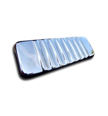 German quality chrome radio blanking plate