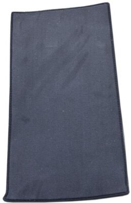 Cab walk through carpet mat Black Bus