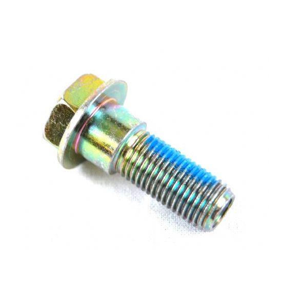 Seat belt top pivot bolt