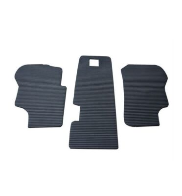 Rubber cab floor mat 3 piece LHD